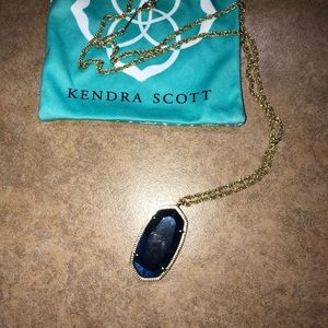 Navy Kendra Scott Necklace